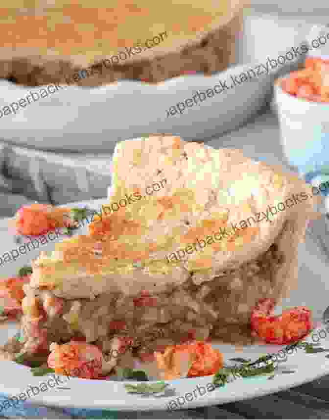 A Flaky Crawfish Pie Topped With Herbs Cajun Cookbook 365: Enjoy 365 Days With Amazing Cajun Recipes In Your Own Cajun Cookbook (Cajun Cuisine Cookbook Best Cajun Cookbook Creole Cajun Cookbook Cajun Food Cookbook) 1