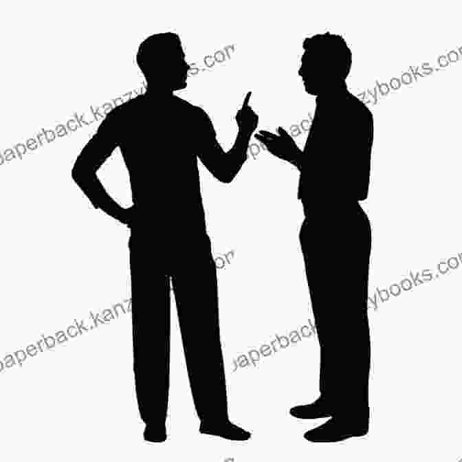 A Person Engaging In A Verbal Confrontation, With The Other Person Shown Only As A Silhouette The Soft Answer: Verbal T Ai Chi For Sociable Self Defense