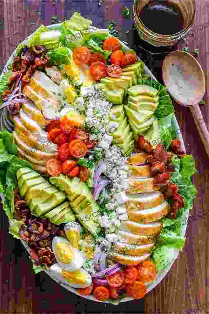 A Tantalizing Platter Of Salads Adorned With Vibrant Homemade Dressings Salad Dressing Recipes: 120 Delightful Homemade Salad Dressings Just For You (120 Easy Recipes 6)