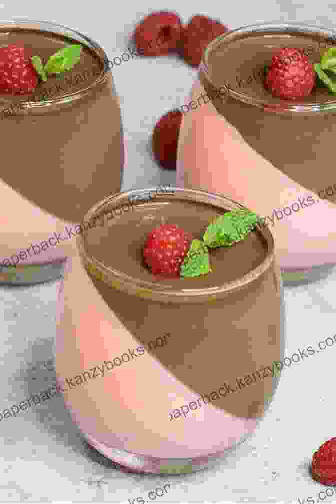 A Velvety Smooth Chocolate Mousse Served In Elegant Glasses, Topped With Fresh Raspberries Ketogenic Diet Recipes: Recipes For Making Delicious Keto Meals: Ultimate Ketogenic Diet