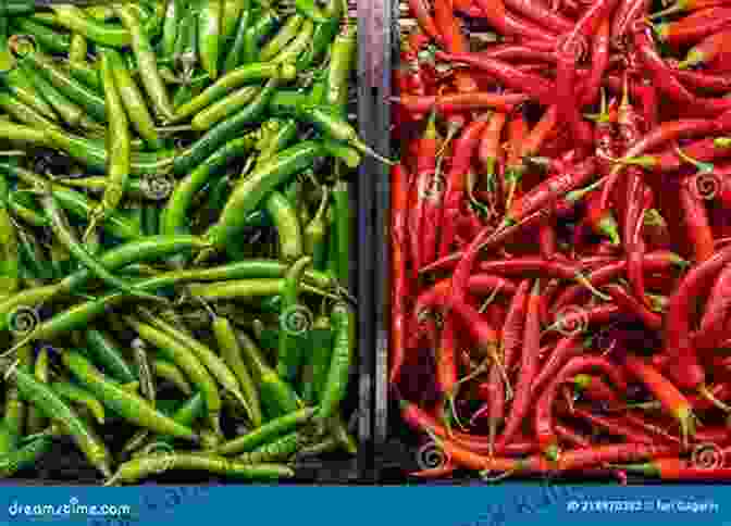 A Vibrant Display Of Chili Peppers, Showcasing The Diverse Colors And Shapes That Define These Fiery Culinary Treasures. Chili Recipes Made To Perfection: Brand New Chili Recipes