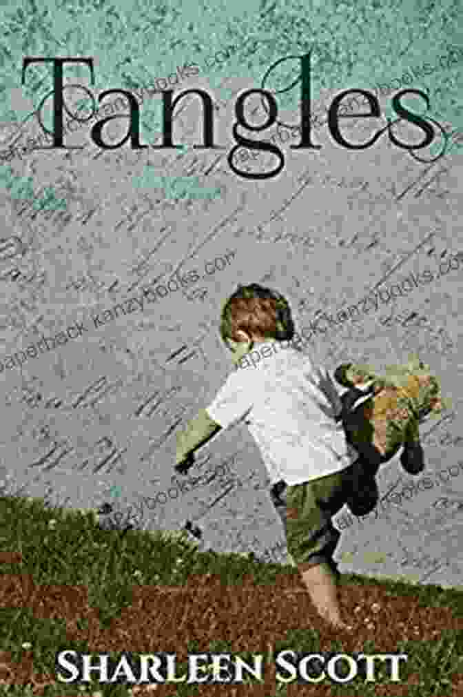 Cover Of Sharleen Scott's Novel, 'Tangles,' Featuring A Woman Sitting On A Couch, Her Face Obscured By Her Long, Tangled Hair Tangles Sharleen Scott