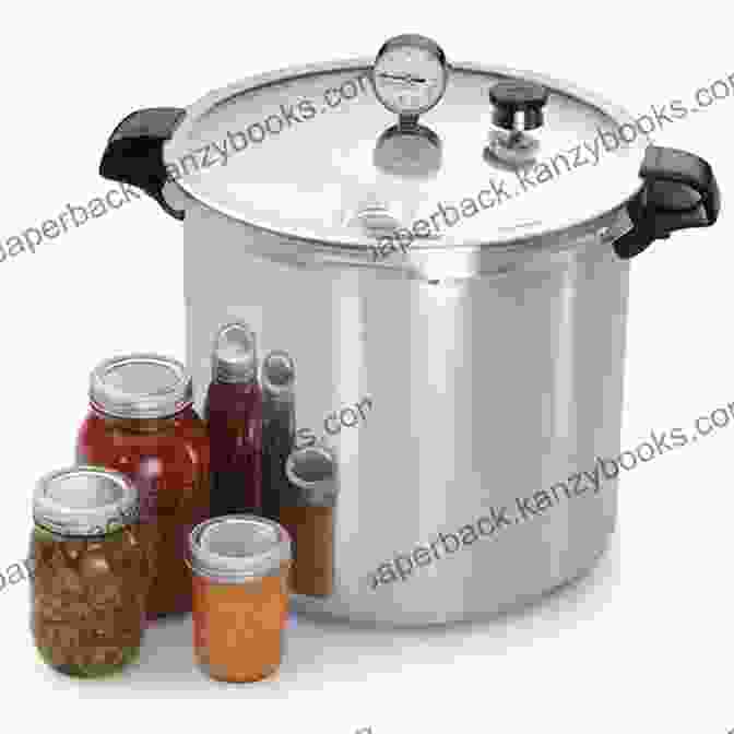 Image Of Pressure Canning Equipment And Ingredients Pressure Canning Instructions: Enjoy Delicious Pressure Canning Recipes For Stocking Your Kitchen