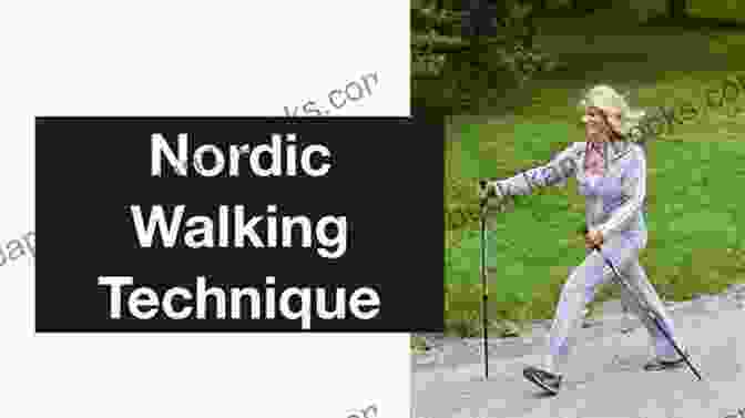 The Illustrated Guide To The Nordic Walking Technique Book Cover Nordic Walking For Weight Loss And Fitness: The Illustrated Guide To The Nordic Walking Technique